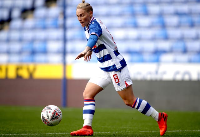 Fishlock is on loan at Reading from OL Reign (Nick Potts/PA).