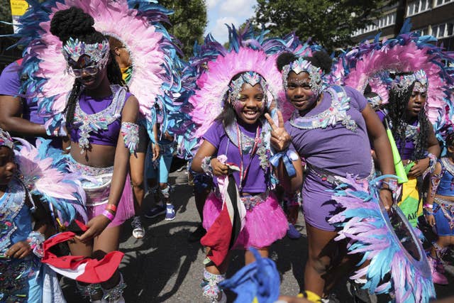 Participants taking part in the Children’s Day Parade