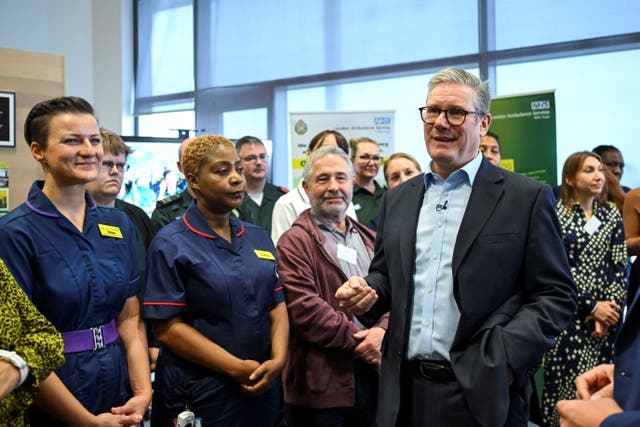 Sir Keir Starmer visit to east London