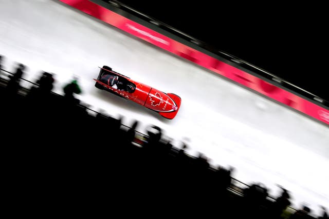 Pilot Justin Kripps steered Canada to two-man bobsleigh gold, which they shared with Germany