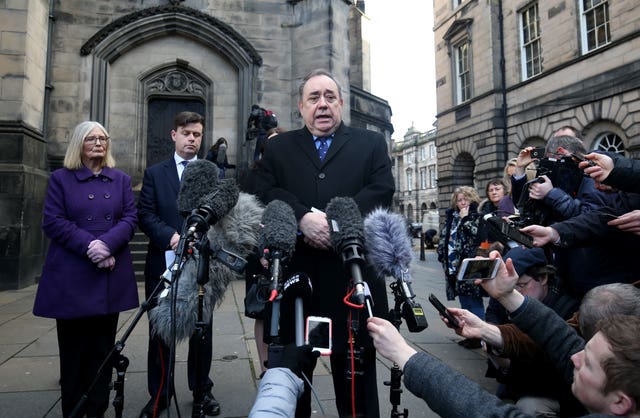 Alex Salmond Legal Action