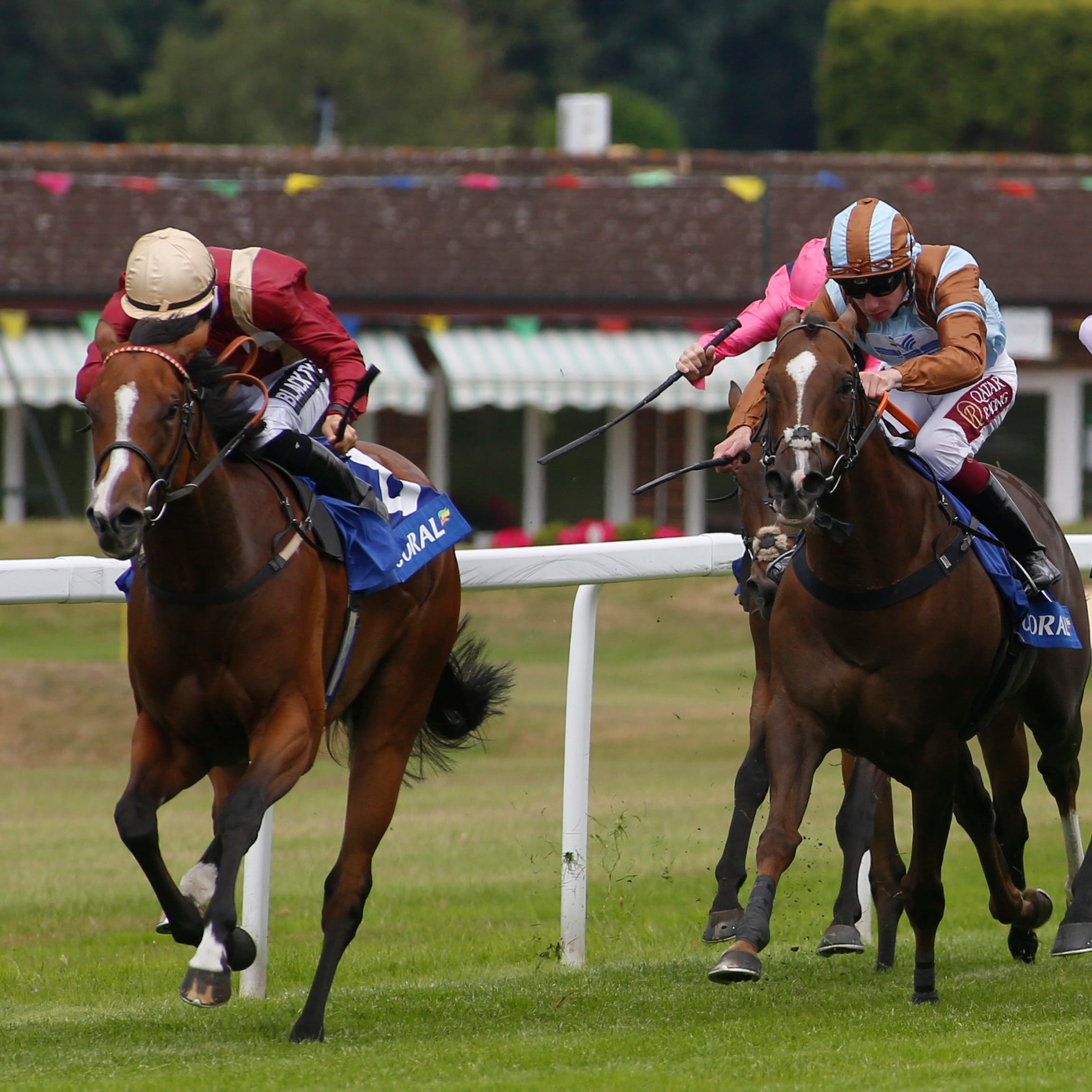 Kurious (left) could begin her autumn campaign at the Curragh