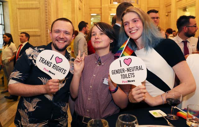 A PinkNews LGBT event at Parliament Buildings, Stormont