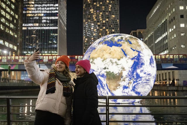 Canary Wharf’s Winter Lights festival