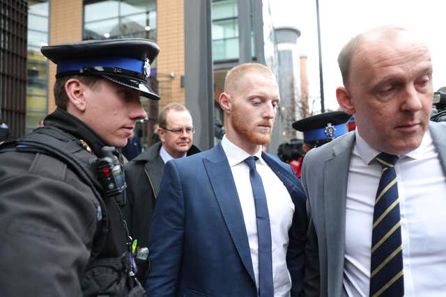 Ben Stokes was told he will face a crown court trial over an altercation outside a nightclub. (Andrew Matthews/PA)