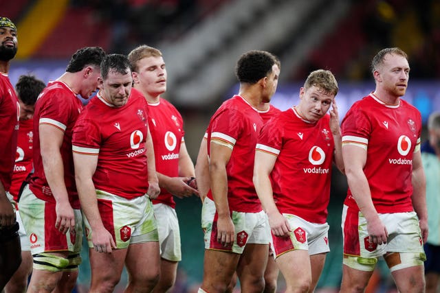 Wales have suffered 12 consecutive defeats