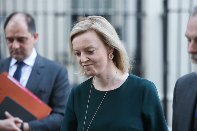 Foriegn Secretary Liz Truss said she was 'appalled' by claims of the deportation of Ukrainian citizens