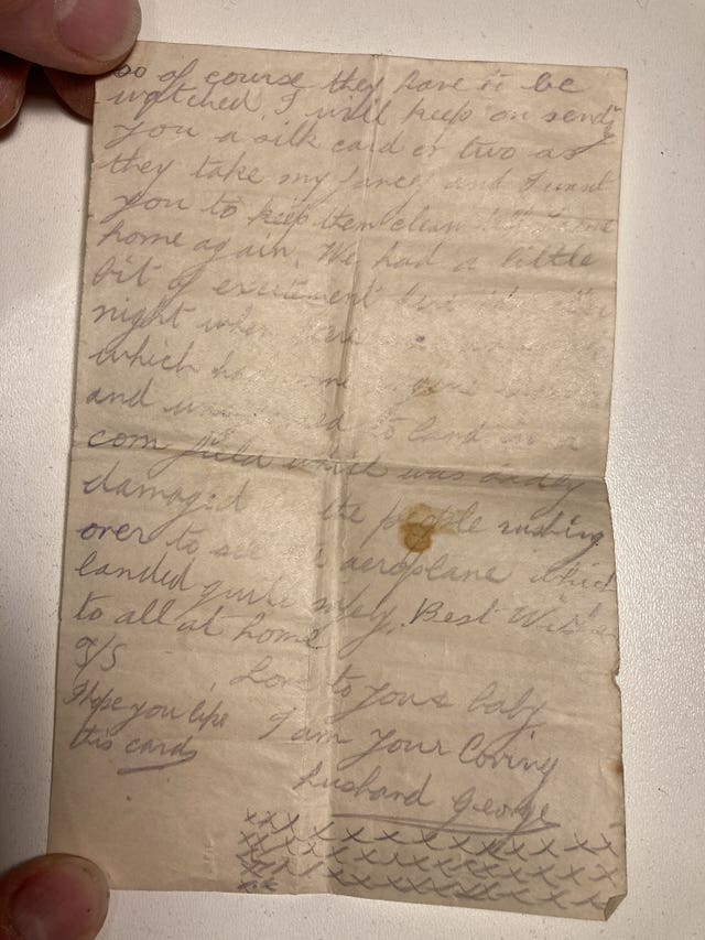 Charity calls for help to find family of WW1 love letter owner