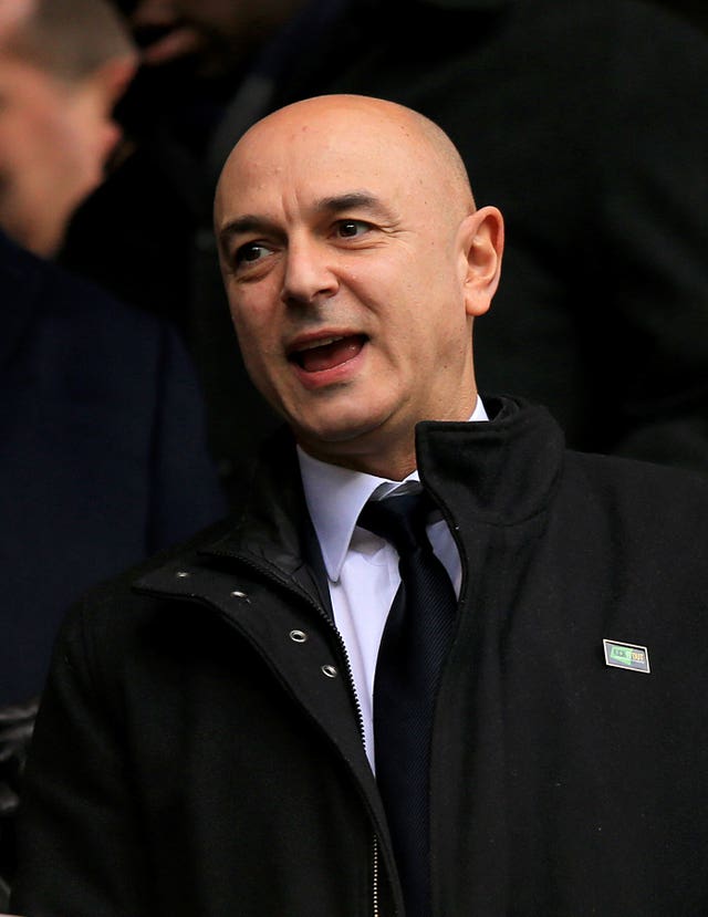 Spurs chairman Daniel Levy has appealed for patience.