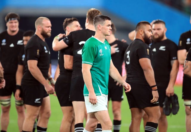 Ireland and Johnny Sexton were knocked out of the 2019 World Cup by New Zealand