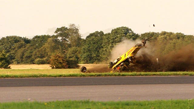 Hammond crash report reveals nail in tyre
