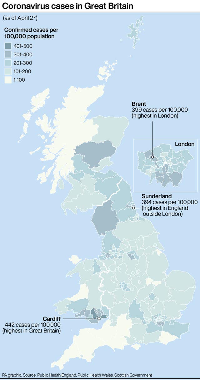 Coronavirus graphic