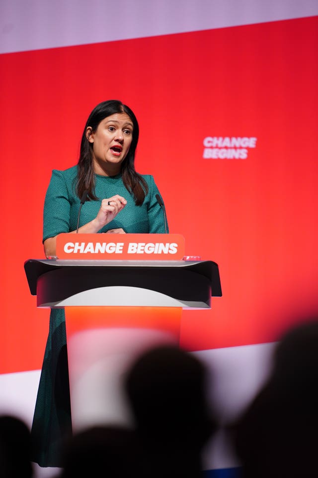 Culture Secretary Lisa Nandy