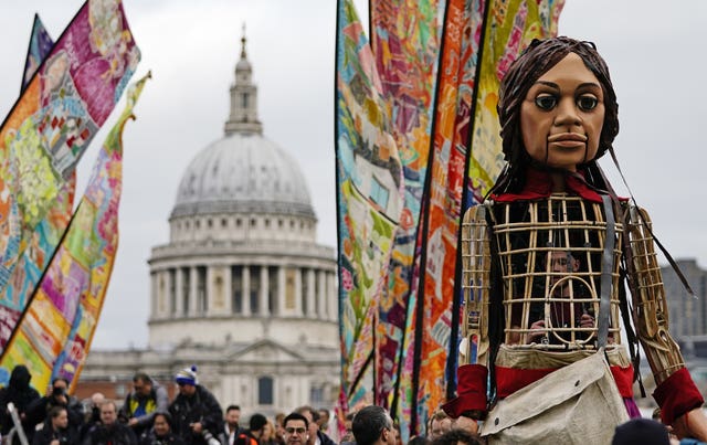 Little Amal Puppet Walk