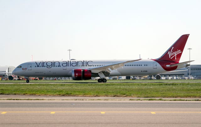 A Virgin plane