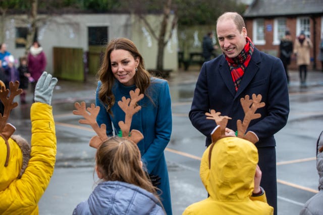 Duke and Duchess of Cambridge royal train tour