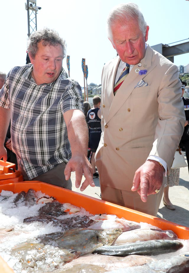 Royal visit to Cornwall