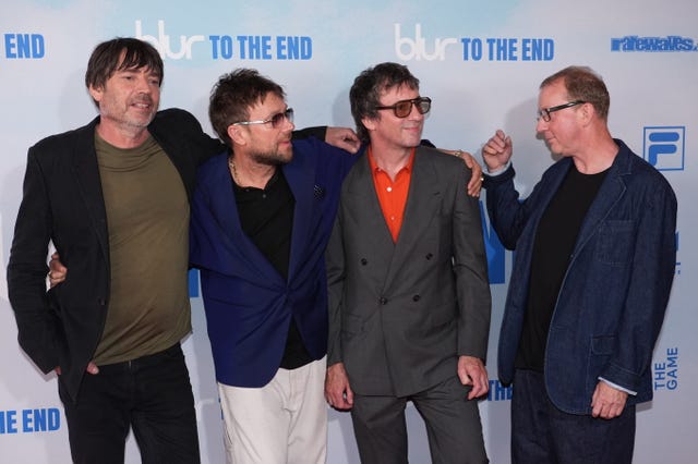 London premiere of Blur: To The End