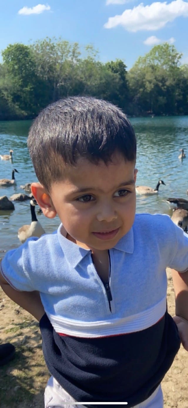 File photo of an undated family handout photo of five-year-old Yusuf Mahmud Nazir who died on November 23 2022 – eight days after he was seen at Rotherham Hospital and sent home with antibiotics