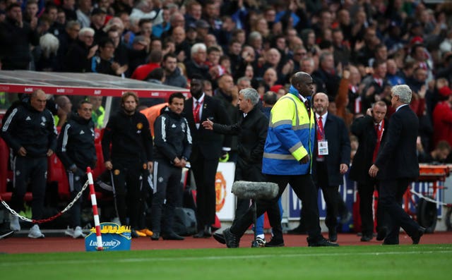 Mark Hughes and Jose Mourinho