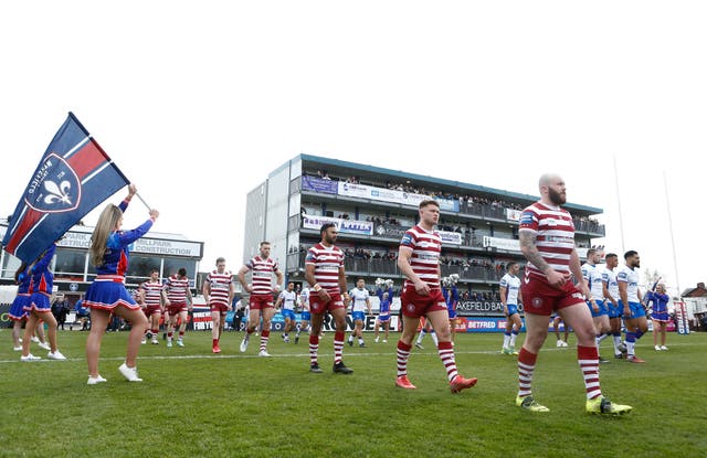 Wakefield Trinity v Wigan Warriors – Betfred Challenge Cup – Quarter Finals – Be Well Support Stadium
