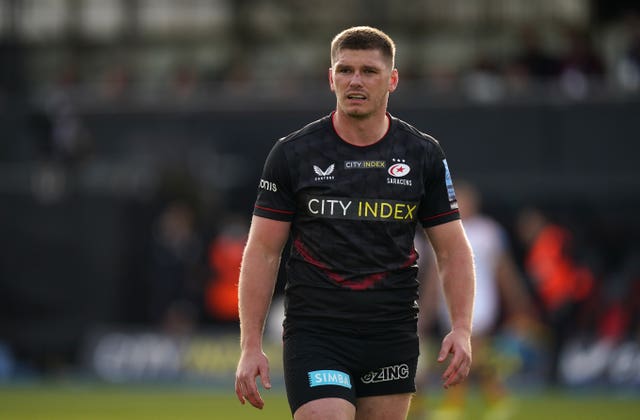 Owen Farrell will start at fly-half if Marcus Smith is ruled out