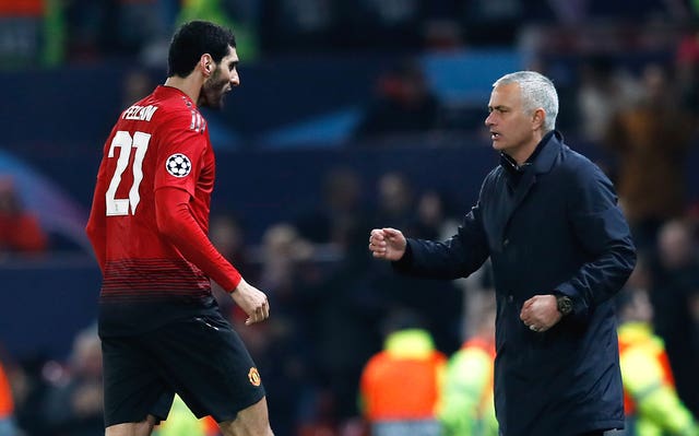 Marouane Fellaini was an important figure under former United manager Jose Mourinho