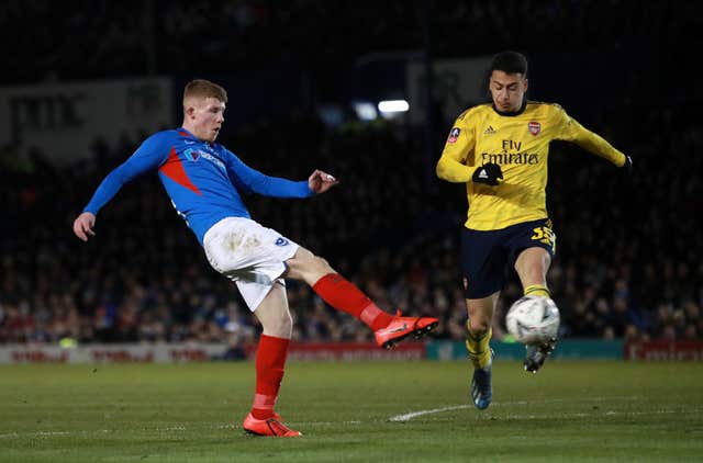 Portsmouth v Arsenal – FA Cup – Fifth Round – Fratton Park