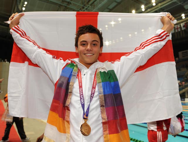 Commonwealth Games gold for Daley in the individual and synchronised 10m platform in New Delhi, India