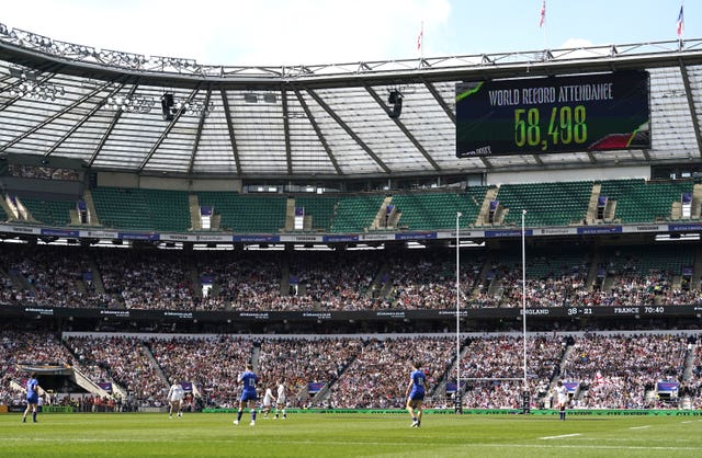 England v France – TikTok Women’s Six Nations – Twickenham Stadium