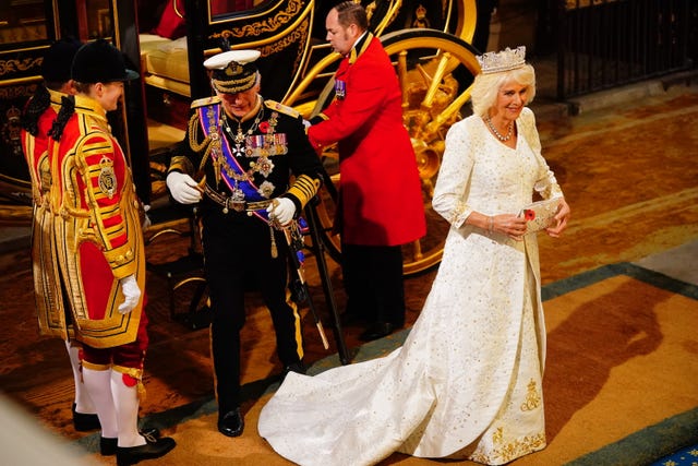 Return to pomp and ceremony as King steps into role long performed by his  mother