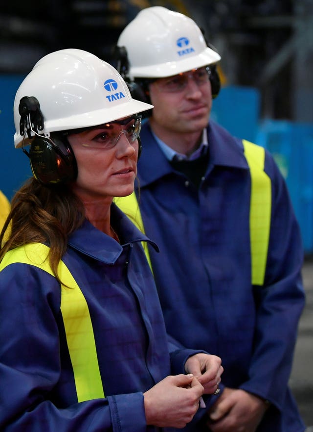 The Duke and Duchess of Cambridge visit south Wales