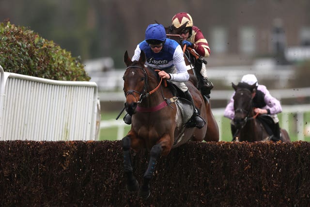 Gemirande jumped for fun at Wetherby 