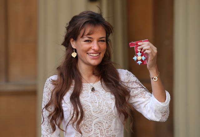 Nicola Benedetti, who was also honoured