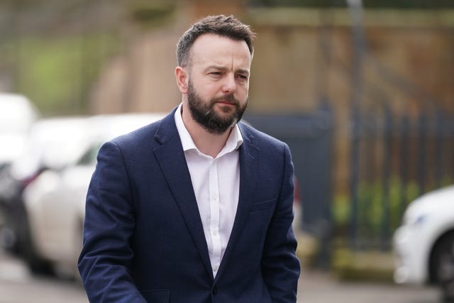 SDLP leader Colum Eastwood 