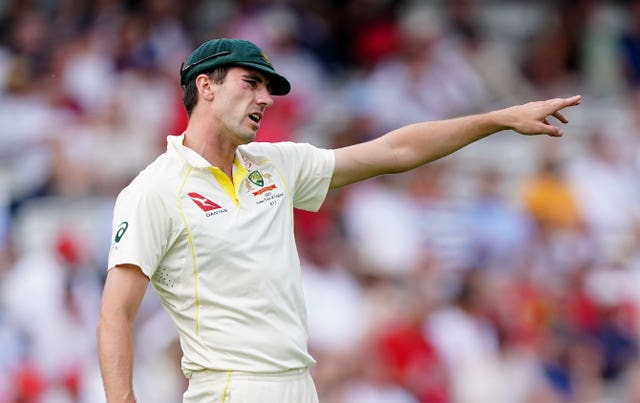 Pat Cummins hit out at the behaviour he says his Australia side experienced in the Lord's Long Room (Mike Egerton/PA)