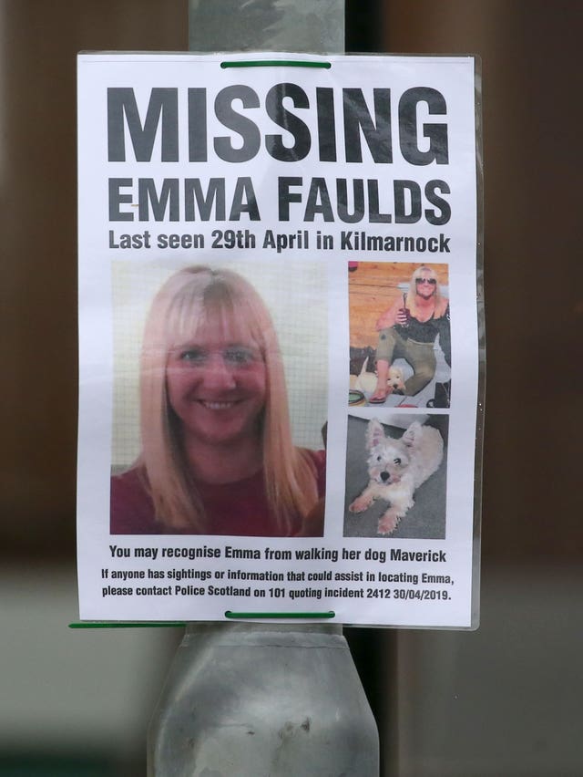 Emma Faulds missing