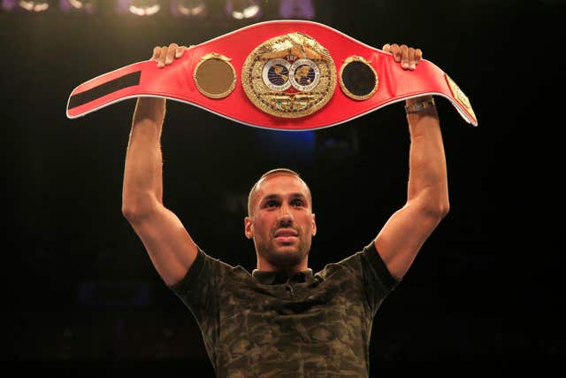 James DeGale is a former two-time world super-middleweight champion (Jonathan Brady/PA)