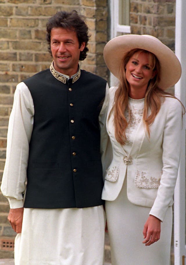 Imran Khan married Jemima Goldsmith in 1996 