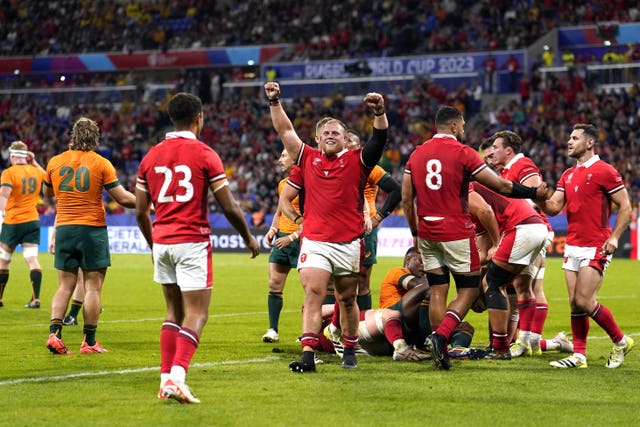 Wales booked their place in the World Cup quarter-finals