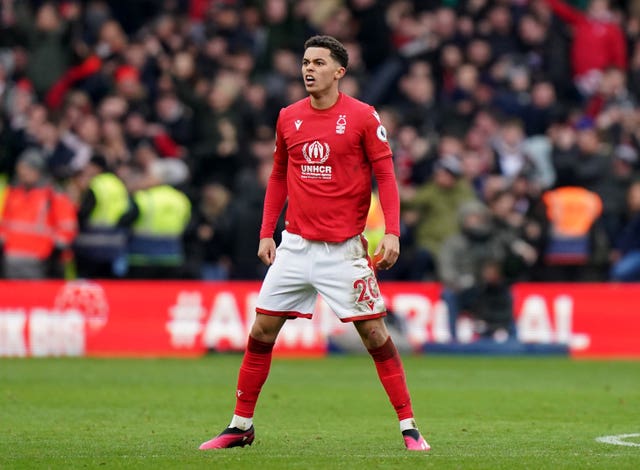 Brennan Johnson’s double helped Nottingham Forest twice come from behind to earn a vital point in a 2-2 draw against Everton