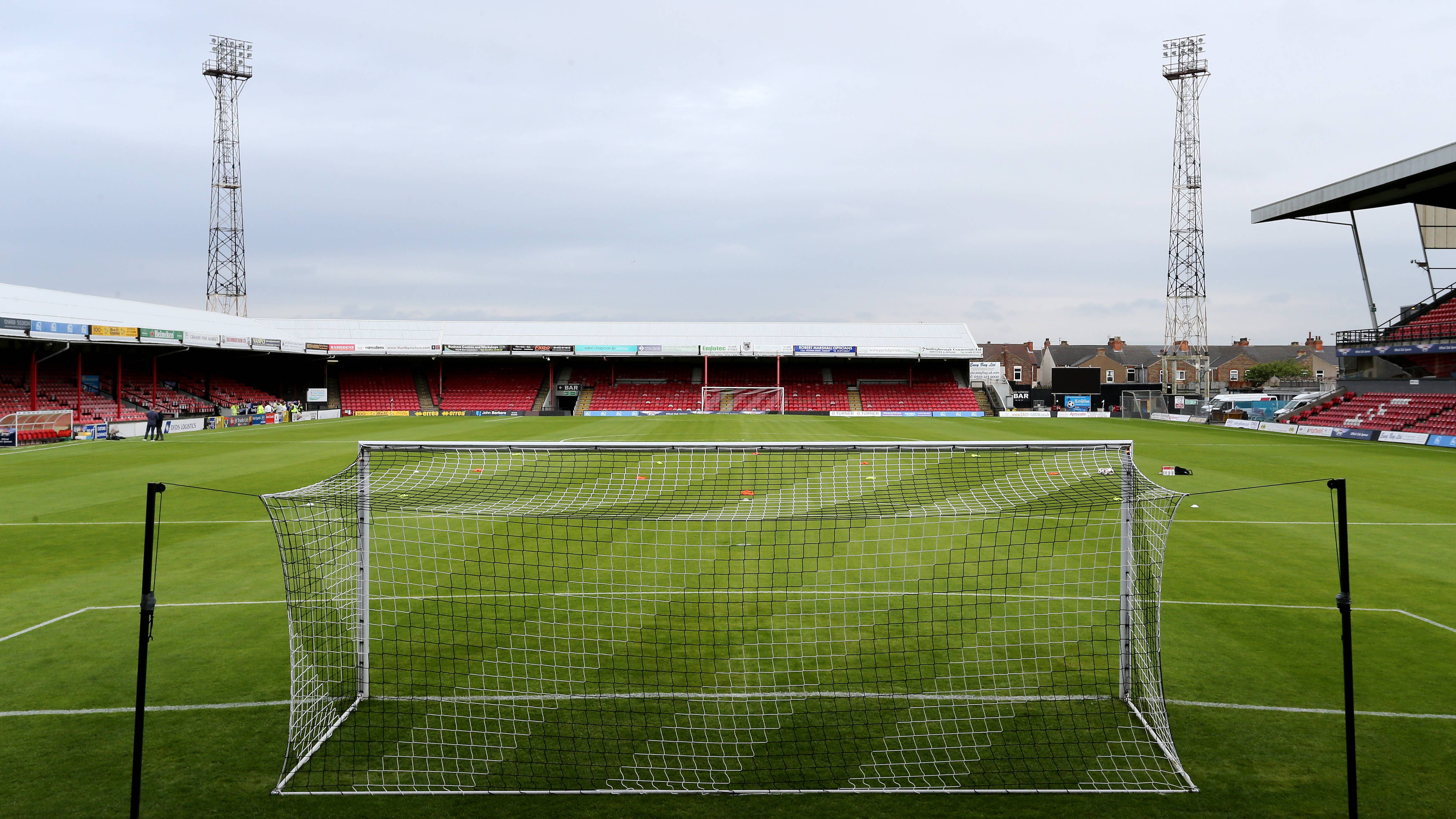 Grimsby were denied by a late penalty (Richard Sellers/PA)