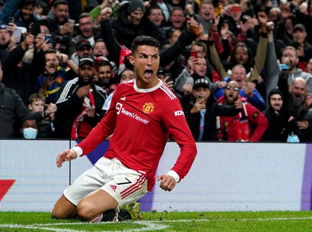 Cristiano Ronaldo scored a late winner against Atalanta