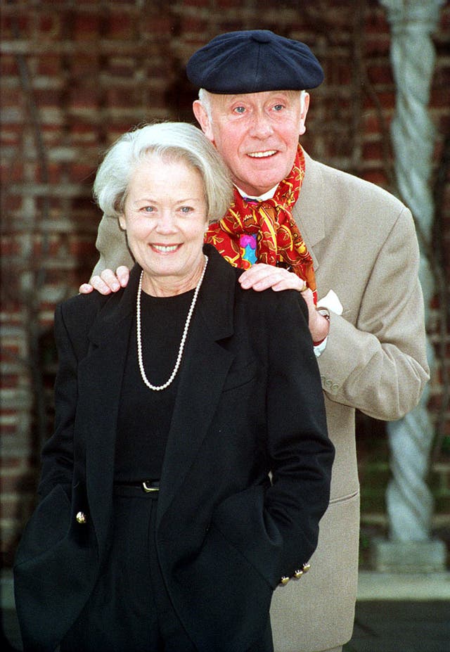 Richard Wilson and Annette Crosbie