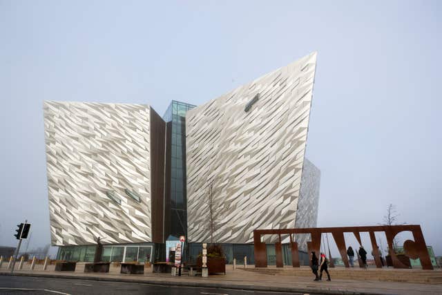 The Titanic Exhibition Centre in Belfast (Liam McBurney/PA)