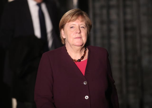 Chancellor Angela Merkel (Steve Parsons/PA)