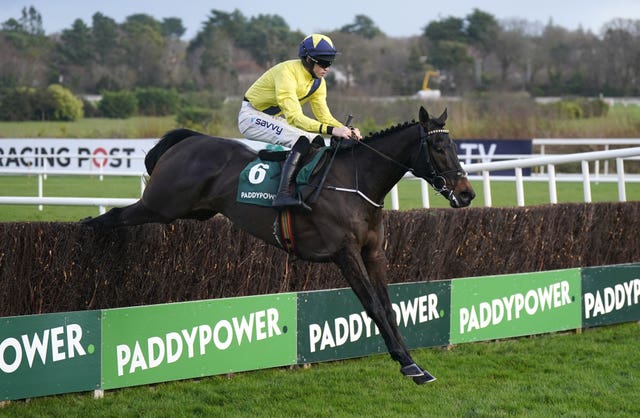 Marine Nationale winning at Leopardstown last year 