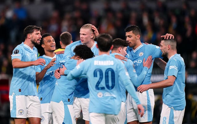 Manchester City have won all three Champions League games