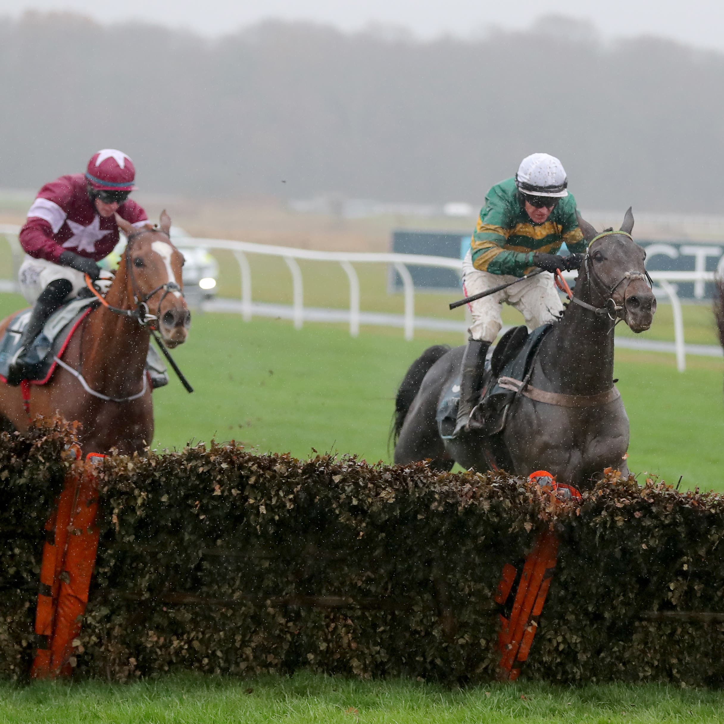Buveur D’Air sees off Samcro in the Fighting Fifth Hurdle at Newcastle