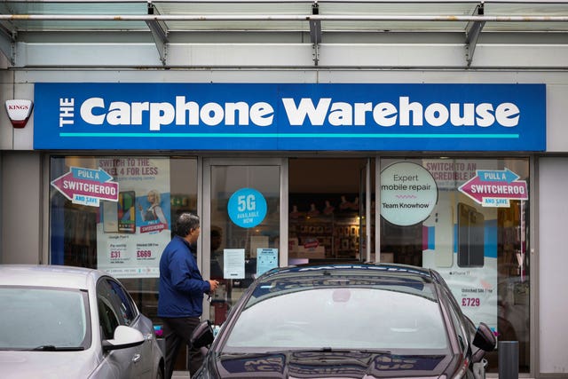 Carphone Warehouse jobs axe